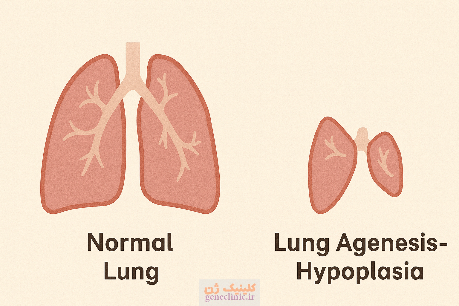 ‏آژنزی یا هیپوپلازی ریه‏ (Lung agenesis-hypoplasia) چیست؟