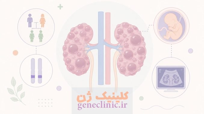 ‏کلیه های پلی کیستیک اتوزومال مغلوب‏ (Autosomal recessive polycystic kidneys)