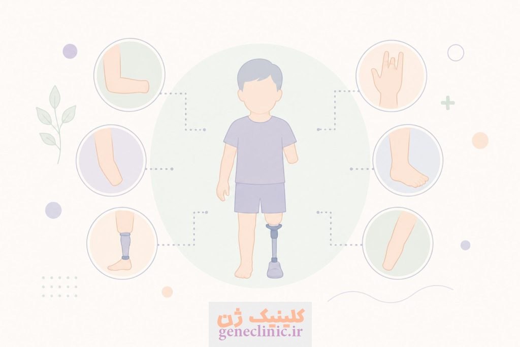 ‏کمبود اندام یا قطع عضو‏ (Limb deficiency or amputation) چیست؟