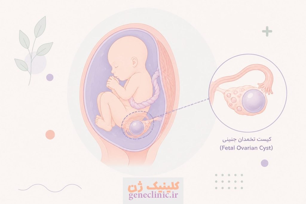 کیست تخمدان جنینی (Fetal Ovarian Cyst) چیست؟