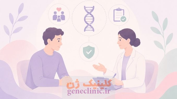 مشاوره ژنتیک برای فرد مبتلا به بیماریهای ژنتیکی مشاوره ژنتیک برای فرد مبتلا به بیماریهای ژنتیکی