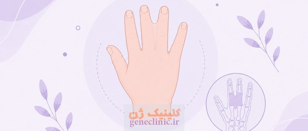 سینداکتیلی یا انگشتان بهم چسبیده (Syndactyly)