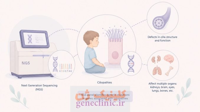 پنل NGS سیلیوپاتیها (Ciliopathies NGS Panel) پنل NGS سیلیوپاتیها (Ciliopathies NGS Panel)