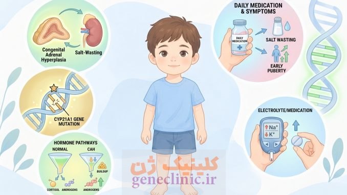 هیپرپلازی مادرزادی آدرنال (Congenital Adrenal Hyperplasia) چیست؟